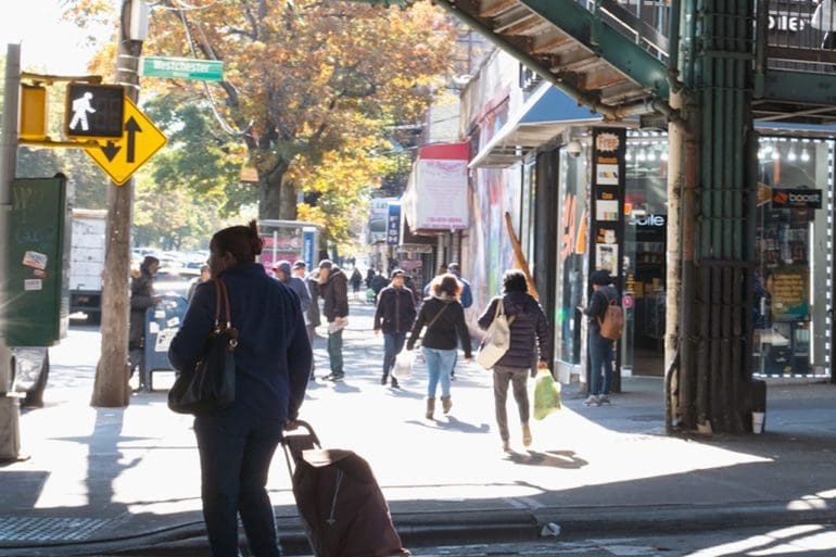 New York street scene