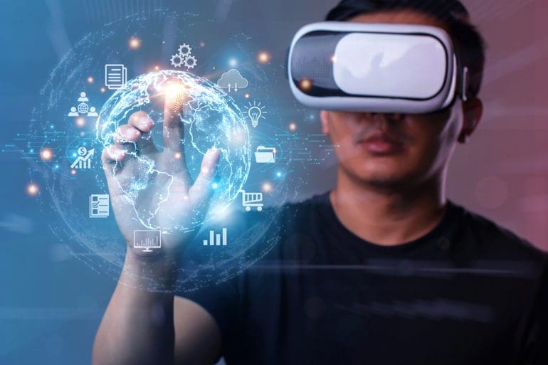 Metaverse and Future digital technology.