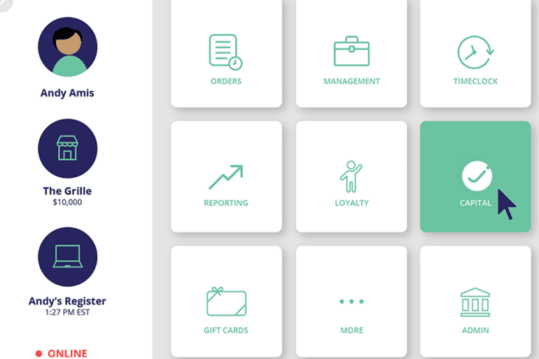 jaris embedded finance dashboard